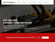 Tablet Screenshot of fastcomputers.ca